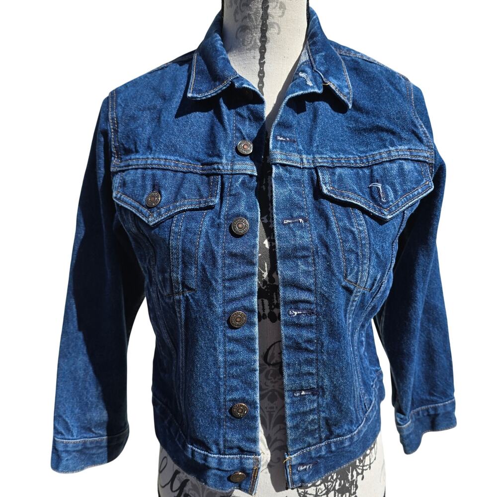 Vintage Y2k Levis Denim Jacket Womens Size XS